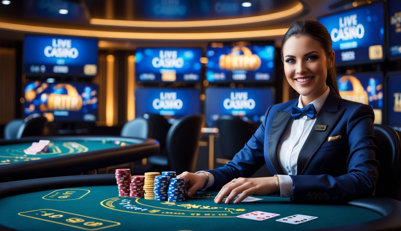 Live Casino Online RTP Tinggi dengan Real Dealer: Strategi Meningkatkan Peluang Menang